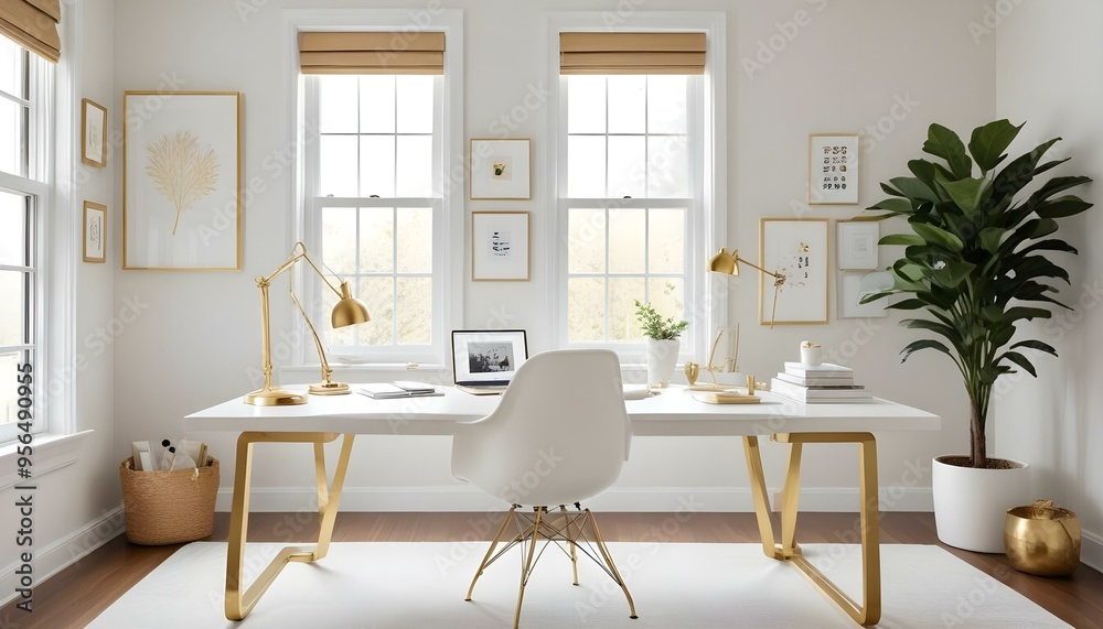 Photo interior modern design room 3d illustration Photo interior modern design room 3d illustration