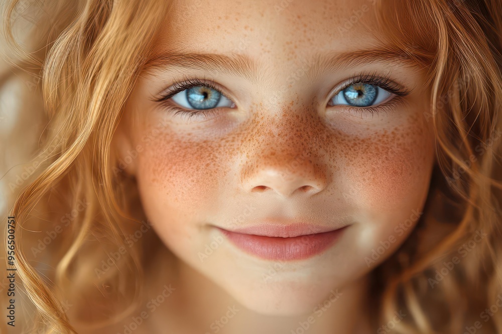 closeup portrait of child with sparkling eyes and infectious smile soft natural light enhances freckles and rosy cheeks capturing pure joy and innocence closeup portrait of child with sparkling eyes and infectious smile soft natural light enhances freckles and rosy cheeks capturing pure joy and innocence