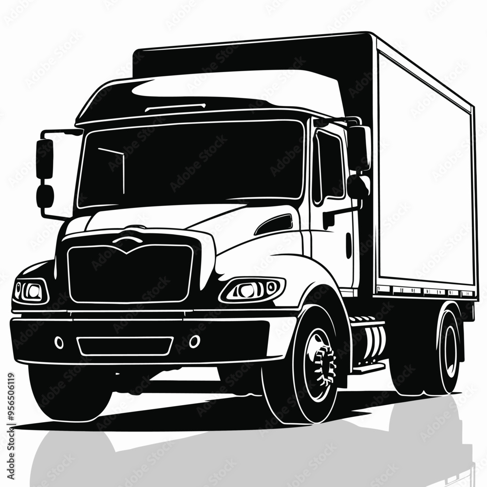 Truck vector illustration