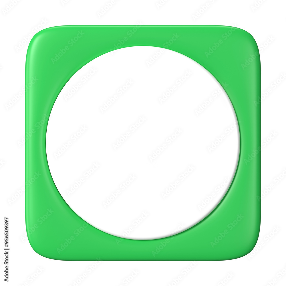3D square png shape clipart, green geometric graphic on transparent background 3D square png shape clipart, green geometric graphic on transparent background