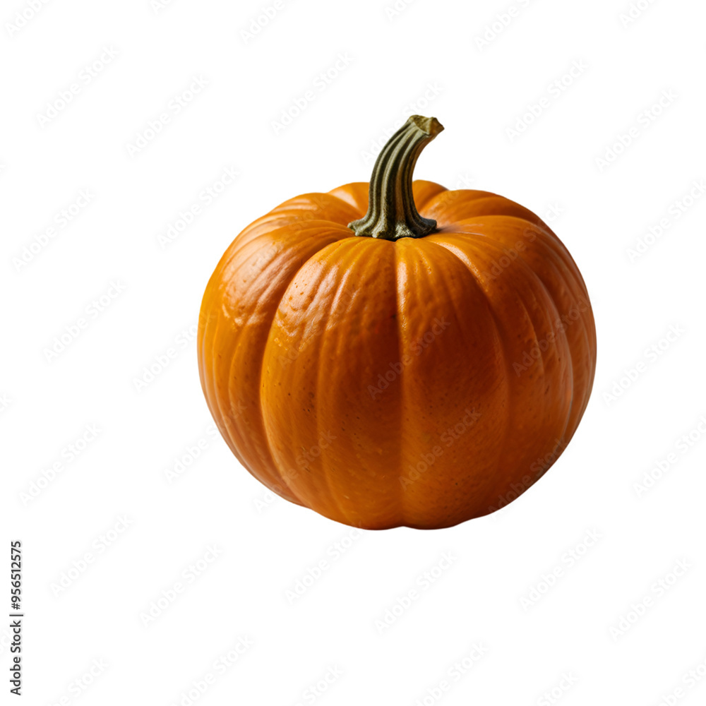 A pumpkin Isolated on a transparent background. Ai generative A pumpkin Isolated on a transparent background. Ai generative