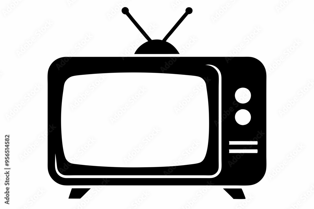 television silhouette vector, tv icon symbol
television silhouette vector, tv icon symbol