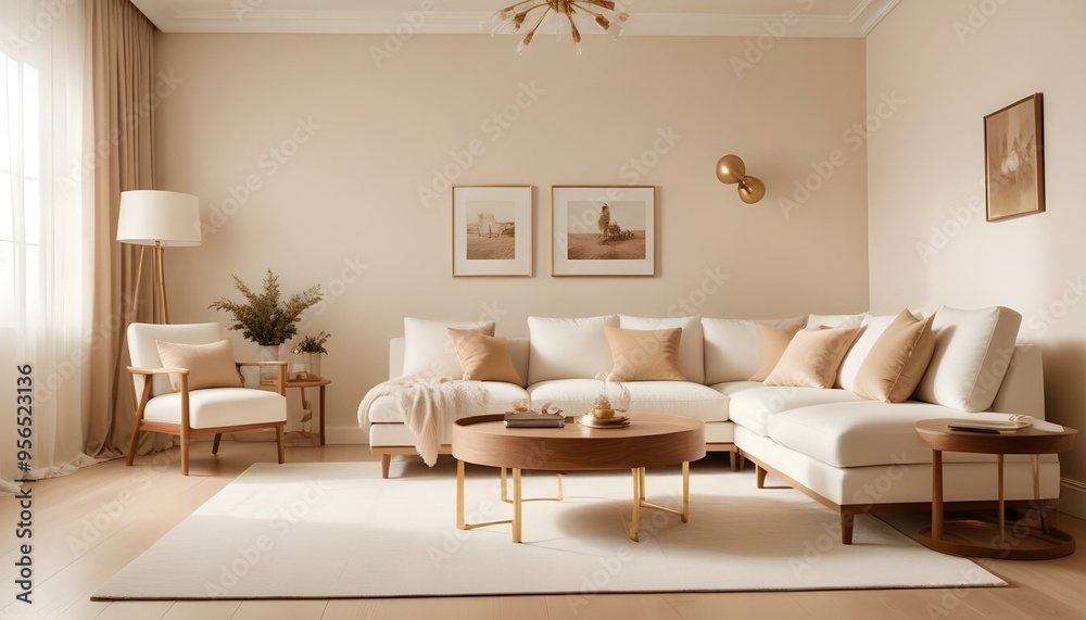 Photo interior modern design room 3d illustration Photo interior modern design room 3d illustration