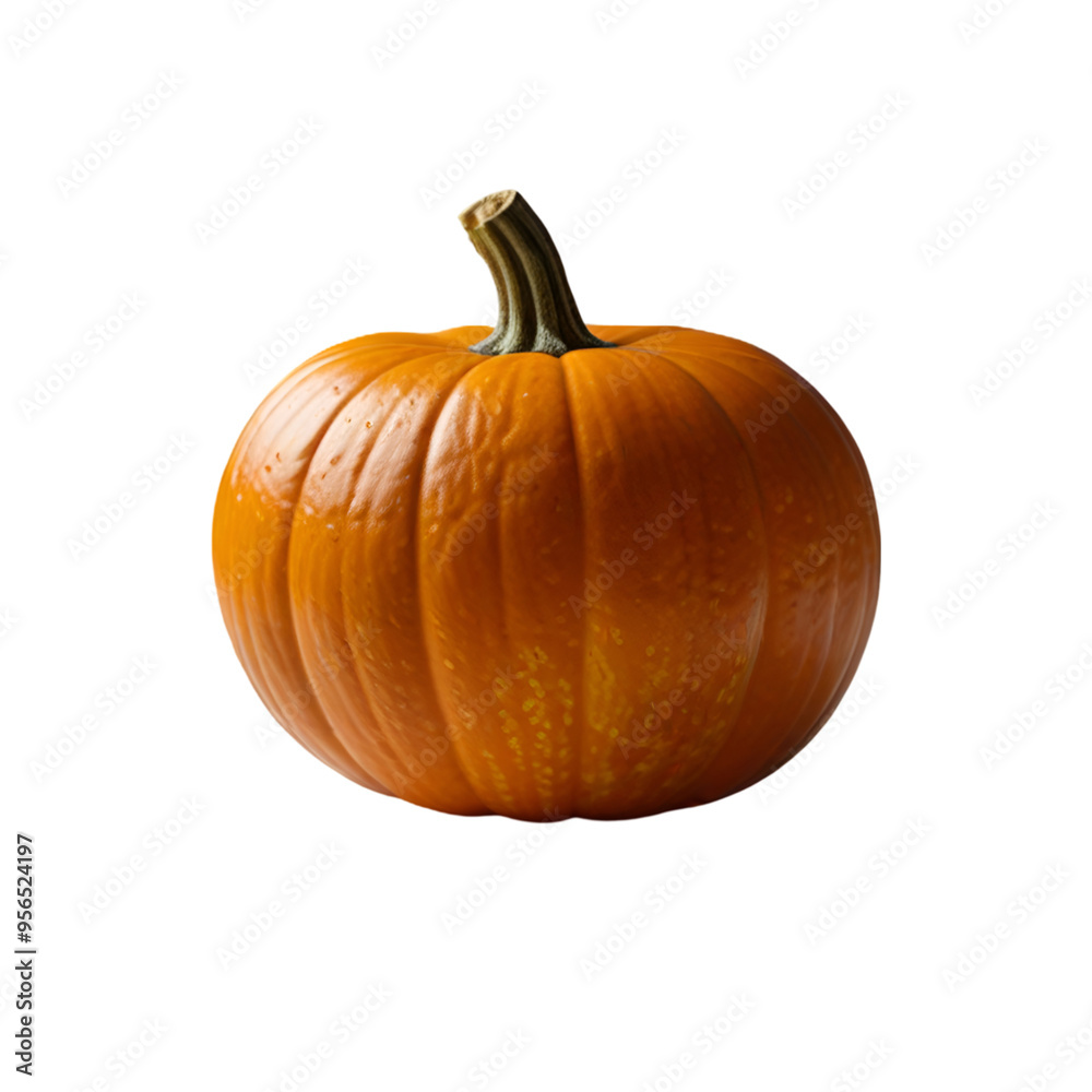 A pumpkin Isolated on a transparent background. Ai generative A pumpkin Isolated on a transparent background. Ai generative