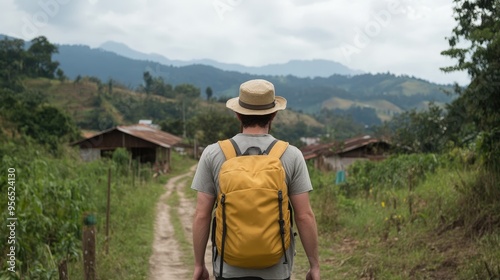 Exploring the Tranquil Trails of a Remote Village: A Journey into Nature's Embrace photo