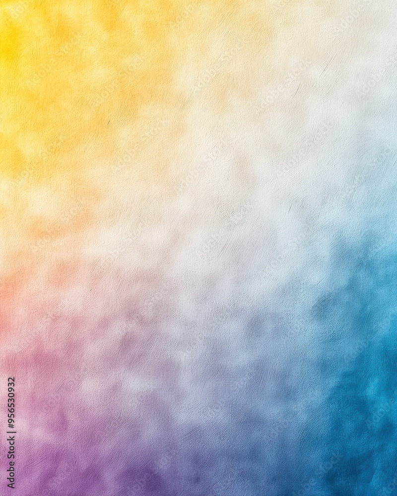 Tranquil Gradient Transition in Vibrant Yellow, Purple, Blue, and Orange with Subtle Noise Texture Tranquil Gradient Transition in Vibrant Yellow, Purple, Blue, and Orange with Subtle Noise Texture