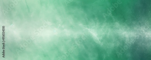 Green white spray texture color gradient shine bright light and glow rough abstract retro vibe background template grainy noise grungy empty space with copy space texture