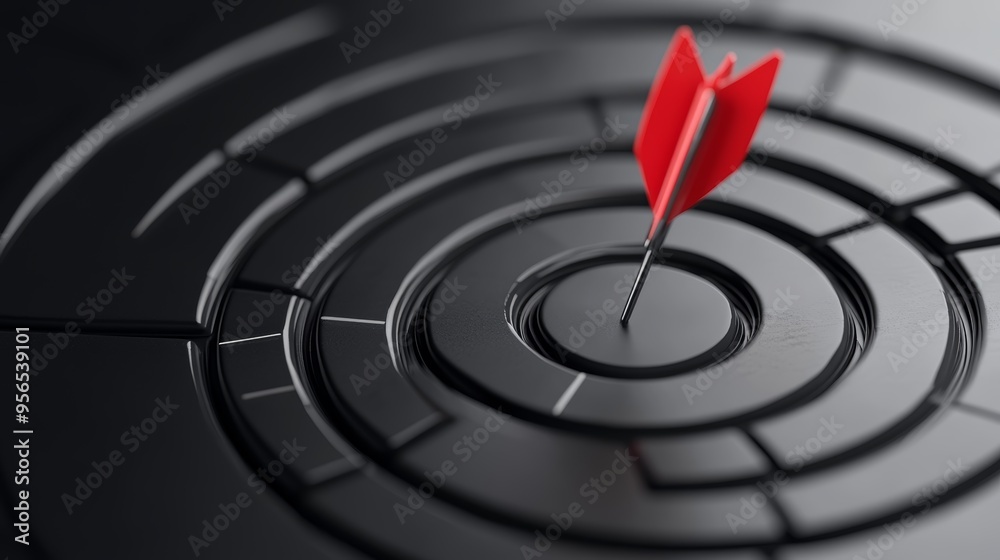 Business targeting and focus concept Business targeting and focus concept