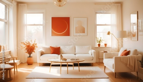 Wallpaper Mural Photo interior modern design room 3d illustration Torontodigital.ca