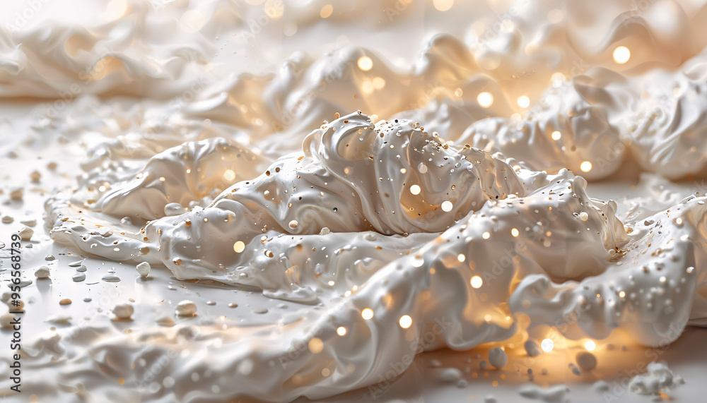 Texture crémeuse avec lumières scintillantes Texture crémeuse avec lumières scintillantes