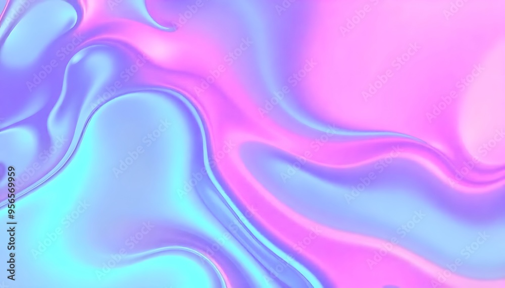 Holographic abstract background. Hologram Background. Pearlescent Gradient. iridescent texture, liquid metal, foil, wavy with shiny texture. purple and blue holo fluid shapes colorful background Holographic abstract background. Hologram Background. Pearlescent Gradient. iridescent texture, liquid metal, foil, wavy with shiny texture. purple and blue holo fluid shapes colorful background