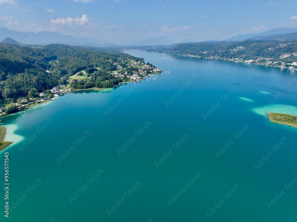 Naklejka premium Pörtschach / Dellach