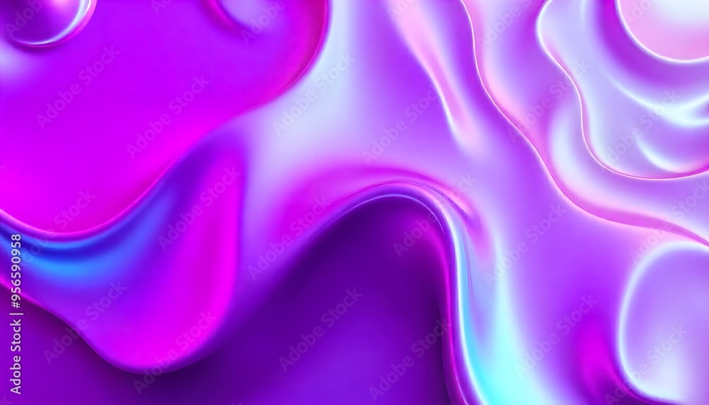Foil texture that is both iridescent and holographic. fluid shapes in shades of pink, purple, and blue, liquid metal, foil, wavy with shiny texture. Foil texture that is both iridescent and holographic. fluid shapes in shades of pink, purple, and blue, liquid metal, foil, wavy with shiny texture.