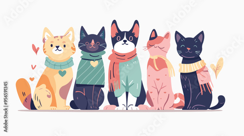 Clothes for Animals Poster Apparel Designer for Pets