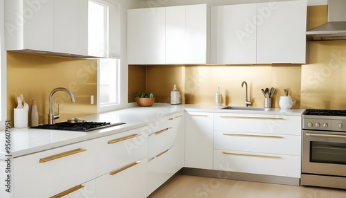 Photo interior modern design room 3d illustration