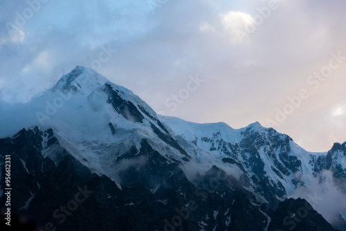 Atardecer en el Nanga Parbat, Pakistan