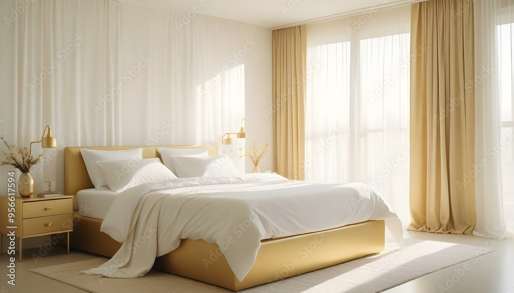 Photo interior modern design room 3d illustration Photo interior modern design room 3d illustration