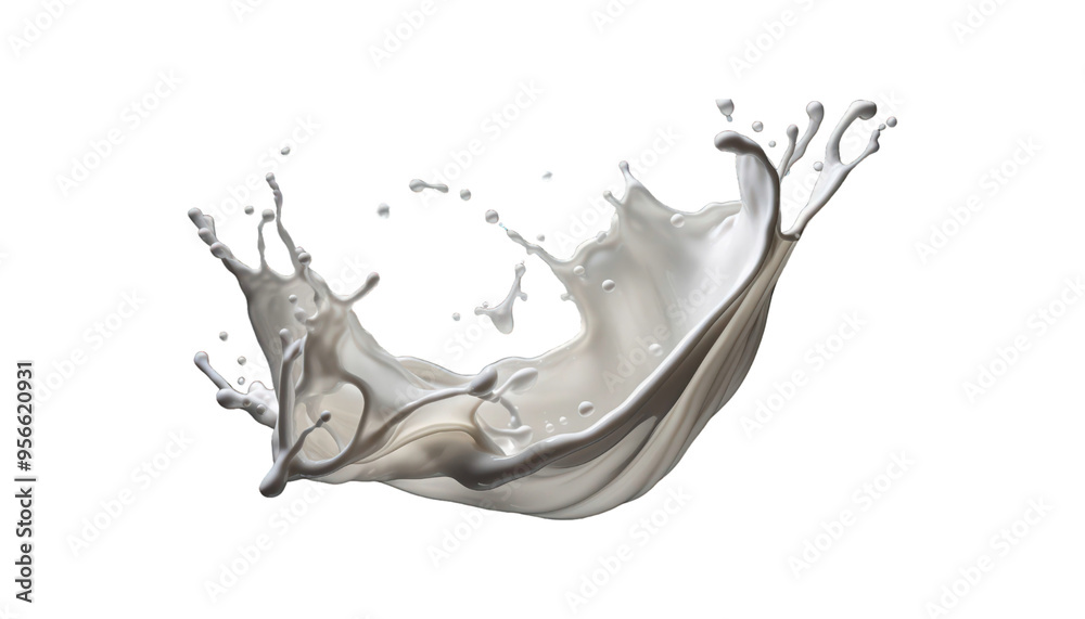 White or milky liquid splashes are suitable for cosmetics advertising, the food and beverage industry, and abstract graphic design projects White or milky liquid splashes are suitable for cosmetics advertising, the food and beverage industry, and abstract graphic design projects