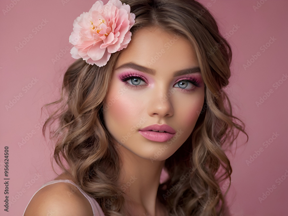 Fototapeta premium Beauty girl image