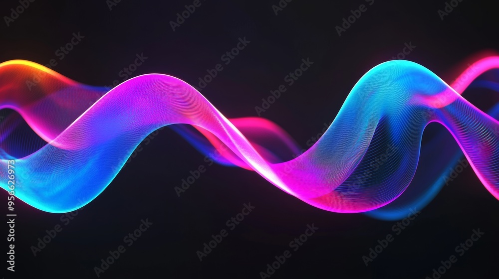 Abstract high-speed moving motion light trail for banners or posters in a futuristic technology pattern Abstract high-speed moving motion light trail for banners or posters in a futuristic technology pattern