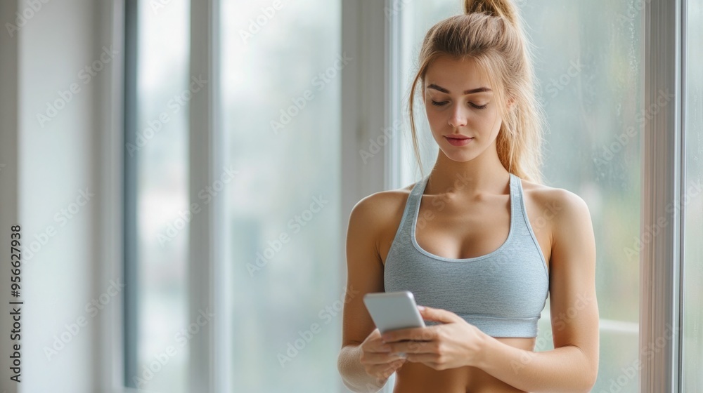 Fitness Influencer Reviewing the Latest Workout Tech and Gadgets to Seamlessly Integrate into Fitness Routines and Enhance Workout Performance and Wellness Fitness Influencer Reviewing the Latest Workout Tech and Gadgets to Seamlessly Integrate into Fitness Routines and Enhance Workout Performance and Wellness