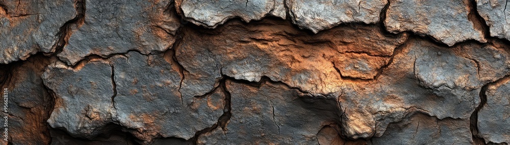 Tree bark texture, showing deep grooves, rough patches, and natural cracks, 3D texture Tree bark texture, showing deep grooves, rough patches, and natural cracks, 3D texture
