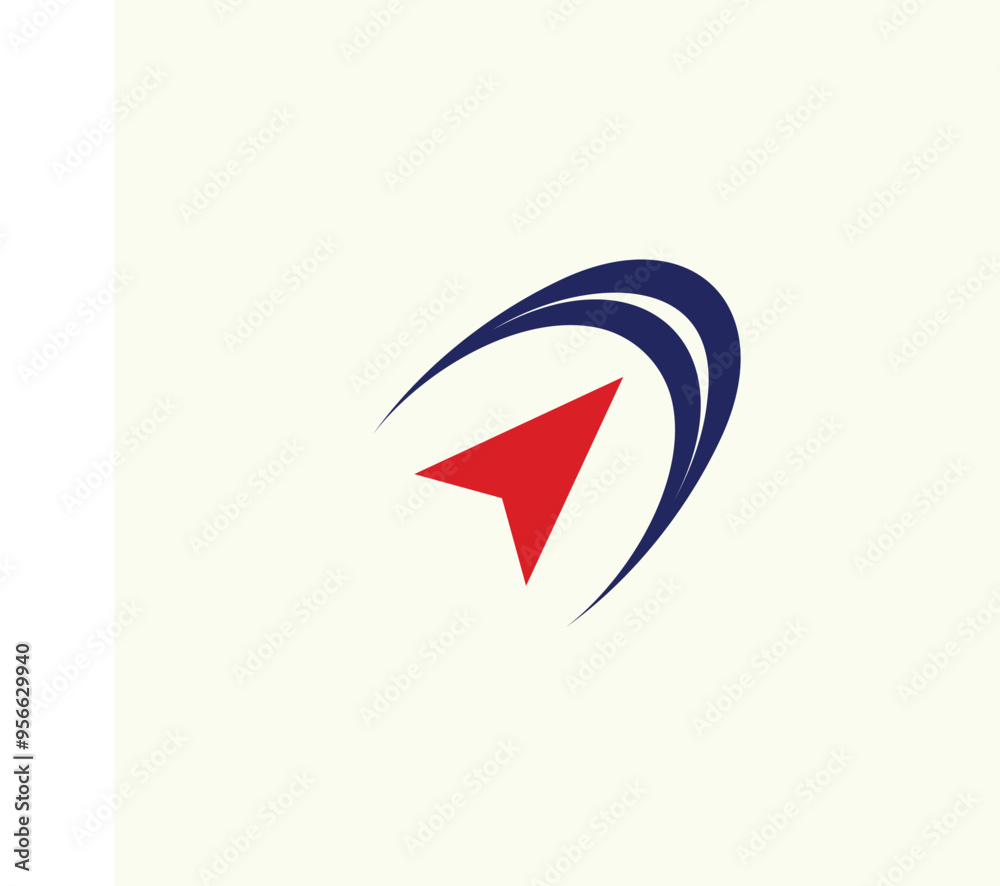Cursor play technology software media Logo Cursor play technology software media Logo
