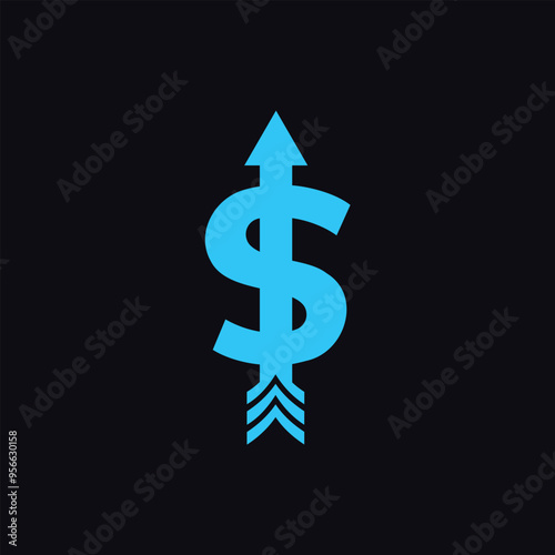Dollar and Crypto Rating Design sign