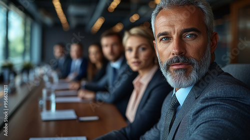 Professional Business Meetings, Modern Corporate Negotiations, Team Collaboration Backgrounds