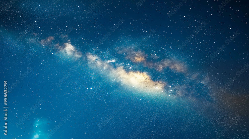 Fototapeta premium Star field in deep space many light years far from the Earth
