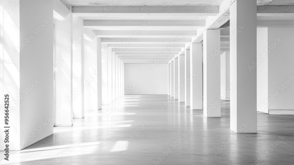 Fototapeta premium Minimalist Interior Space