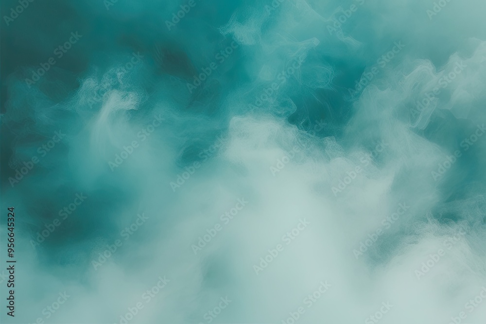Delicate Soft Cyan Misty Background Design for Graphics Delicate Soft Cyan Misty Background Design for Graphics