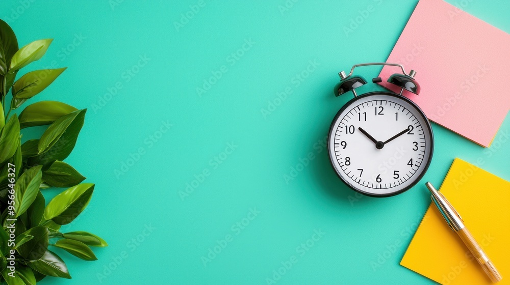 Strategic business plan with a timeline and key objectives, concept of structured planning Strategic business plan with a timeline and key objectives, concept of structured planning