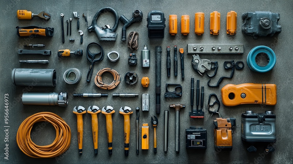 An Organized Collection of Tools and Equipment An Organized Collection of Tools and Equipment