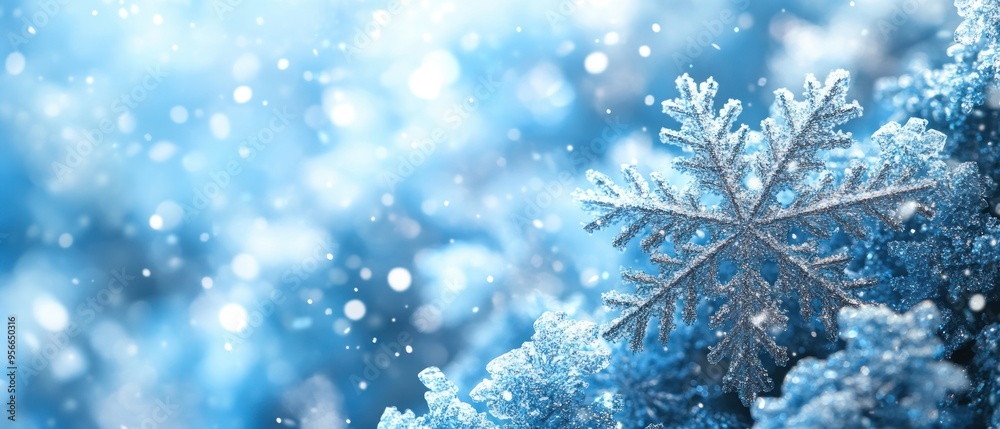 Simple and clean Christmas-theme background with subtle winter snowflakes and generous copy space. Simple and clean Christmas-theme background with subtle winter snowflakes and generous copy space.