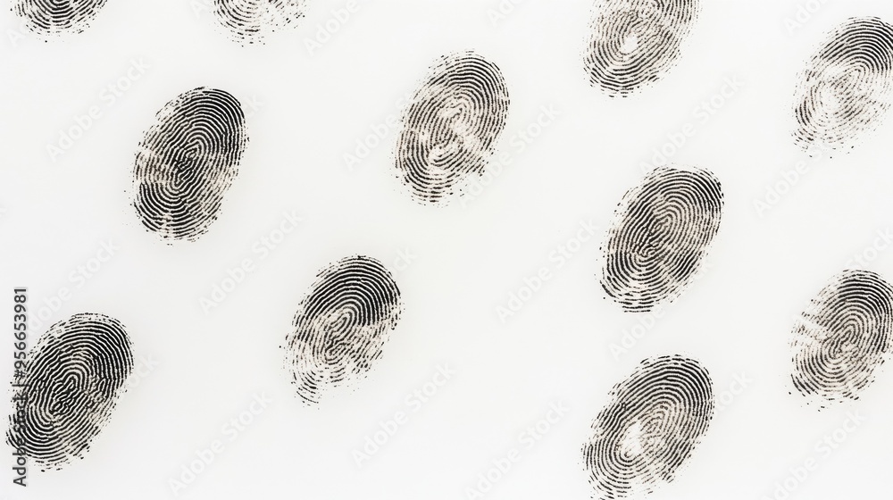 Abstract Fingerprint Pattern