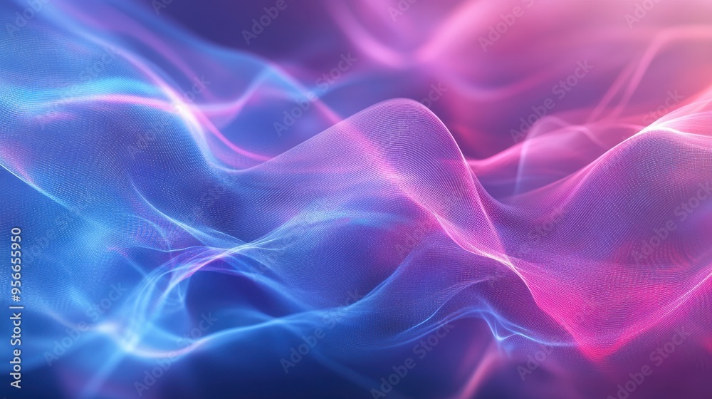 Abstract Pink and Blue Wavy Lines Digital Background Texture. Abstract Pink and Blue Wavy Lines Digital Background Texture.