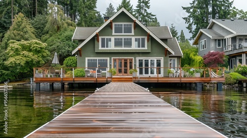 Lakefront Home with Wooden Dock