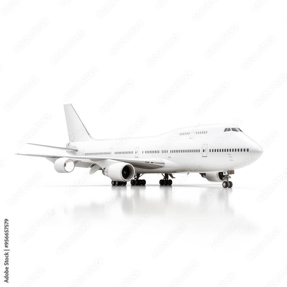 Obraz premium 747 Isolated