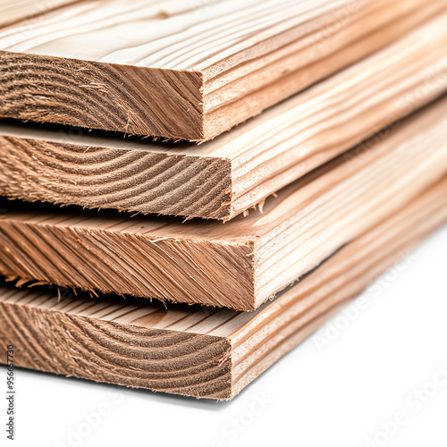 2x4 Wood Isolated