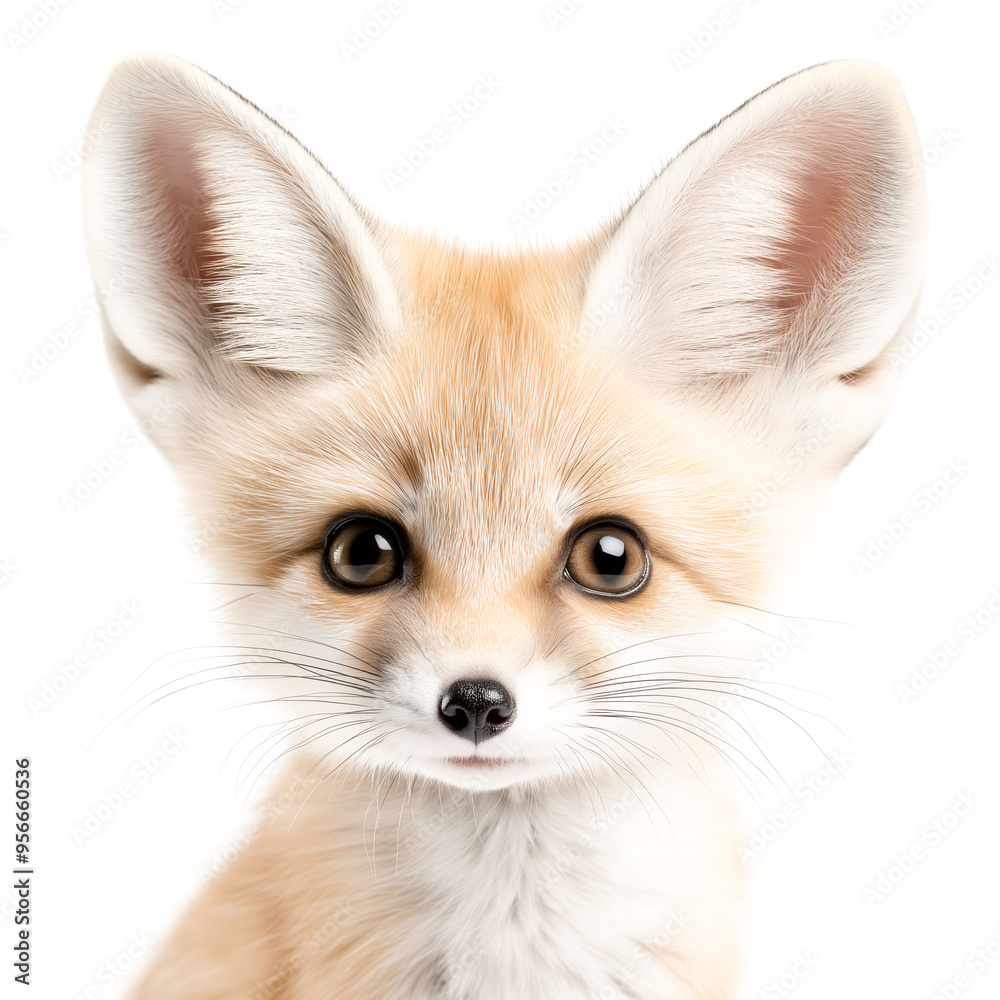 Fennec Fox Isolated