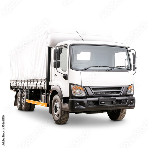 Indian Truck Isolated