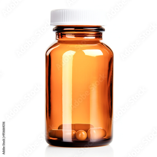 Perscription Bottle Isolated