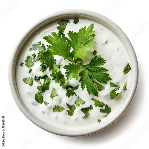 Ranch Dressing Isolated