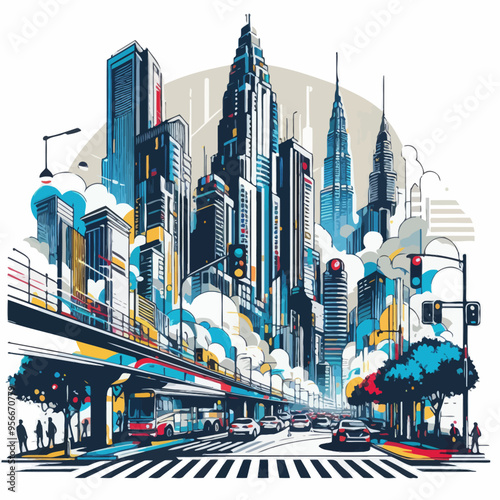 city-transport-vector