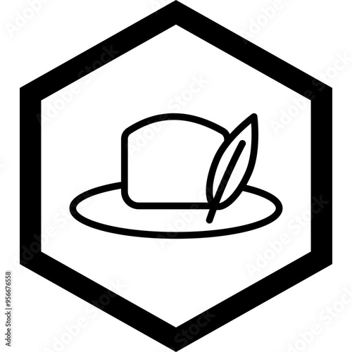 Hat Vector Icon Design