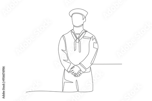 US Navy concept one-line drawing