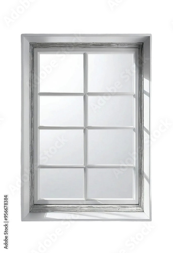 window on white