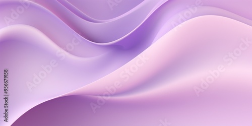 Lavender pastel tint gradient background with wavy lines blank empty pattern with copy space for product design or text copyspace mock-up template 