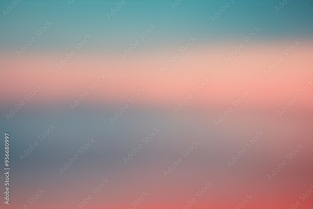 Warm Minimalist Background with Subtle Blurred Gradient in Azure and Coral Tones Warm Minimalist Background with Subtle Blurred Gradient in Azure and Coral Tones